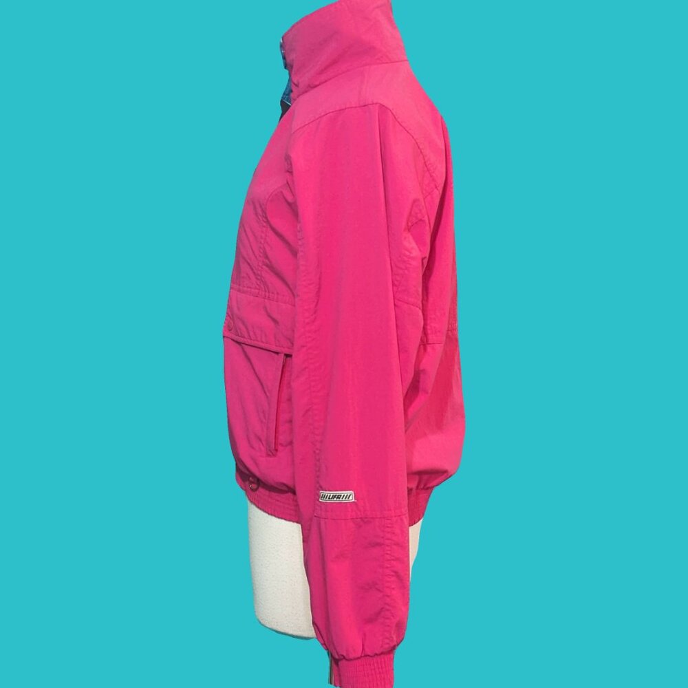 Helly Hansen LIFA Vintage Hot Pink Light Weight Shell Jacket Size M Preowned - Picture 3 of 10